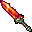 fiery relic sword replica