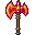 fiery knight axe replica