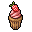 strawberry cupcake