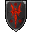 black shield