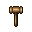 wooden hammer