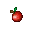 red apple