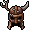 antler-horn helmet