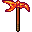 fiery barbarian axe